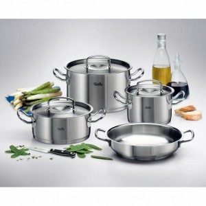 Fissler Profi 4 piece Set with Serving Pan